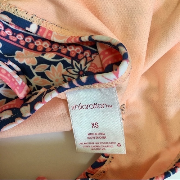 Xhilaration Pink Crochet Detail Bikini - Picture 8 of 8